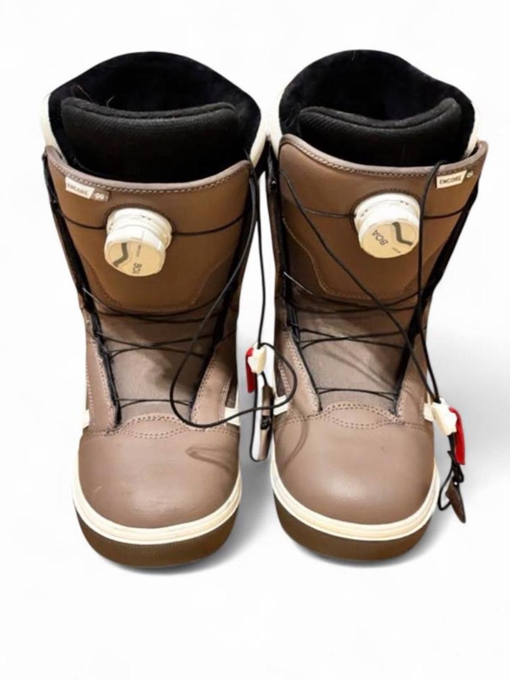Vans Brown Dial-Lace Snow Boots